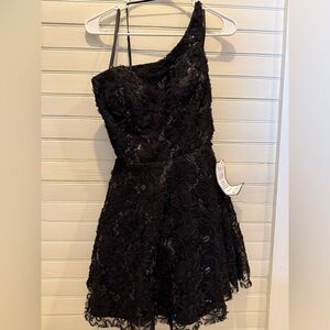 NEW B Darlin Formal Black Lace Dress